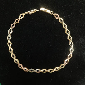 PULSERA ORO 14 K 3.7 GRMS (SEMINUEVO)