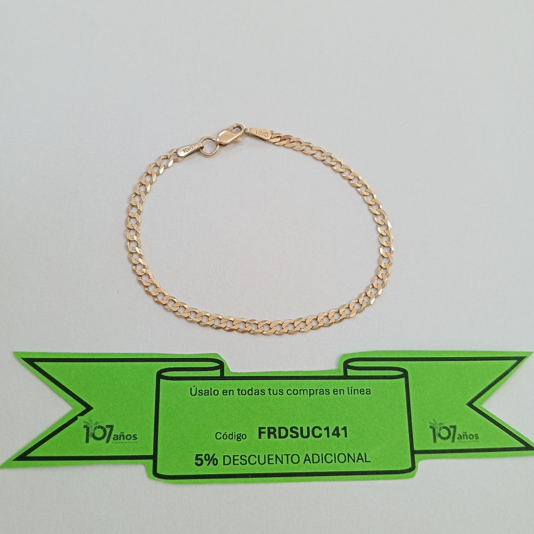 PULSERA ORO 10 K 2,30 GRMS (SEMINUEVO)