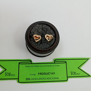 BROQUELES PAR ORO 10 K 0,80 GRMS (SEMINUEVO)