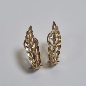ARETES PAR ORO 10 K 2,50 GRMS (SEMINUEVO)