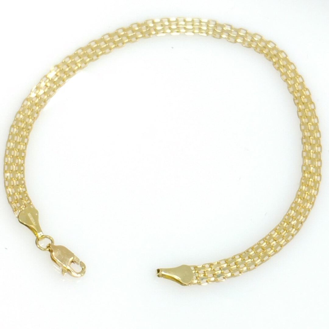 PULSERA ESPECIAL 10K 21 CM 4.4 GR (NUEVO)