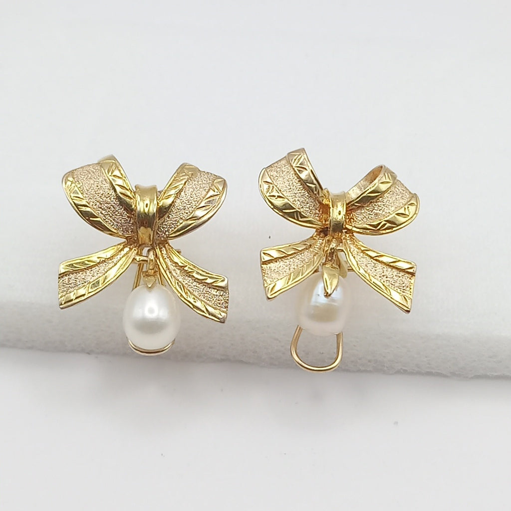 ARETES PAR ORO 10 K 4.5 GRMS (SEMINUEVO)