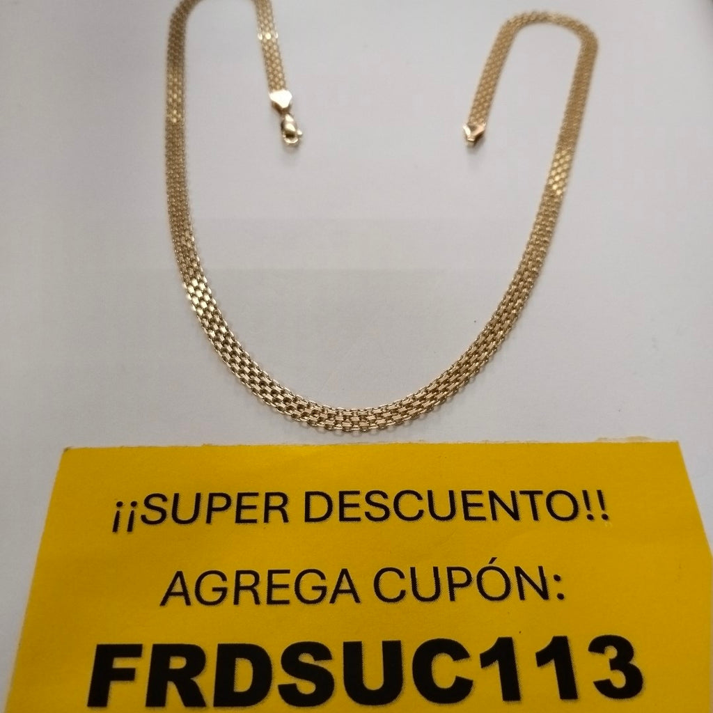 CADENA ESPECIAL 14K 50 CM 11.5 GR (NUEVO)