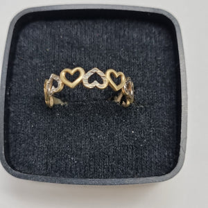ANILLITO ORO, RODIADO 10 K 1 GRMS (SEMINUEVO)