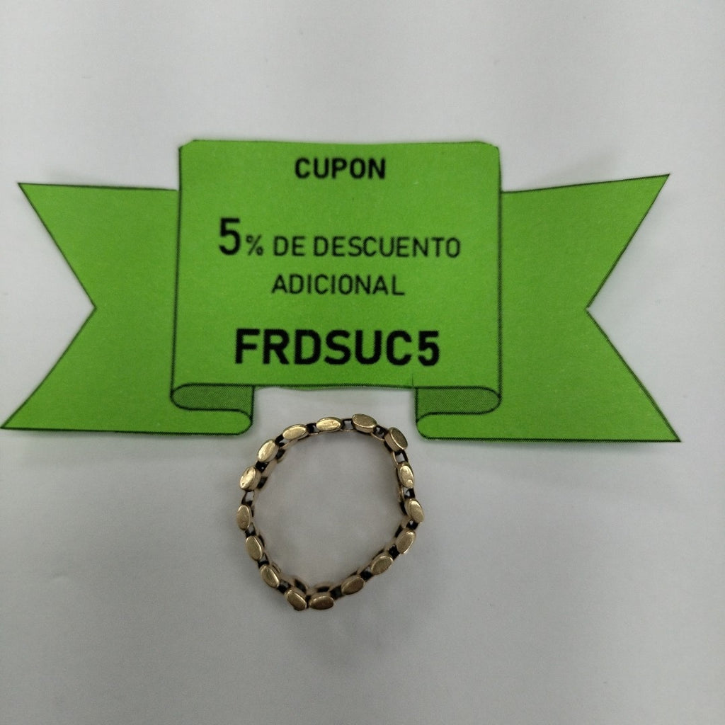 ARGOLLA ORO 14 K 2.6 GRMS (SEMINUEVO)