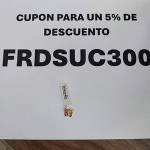 DIJE MARIPOSA 10K 0.8 GR (NUEVO)
