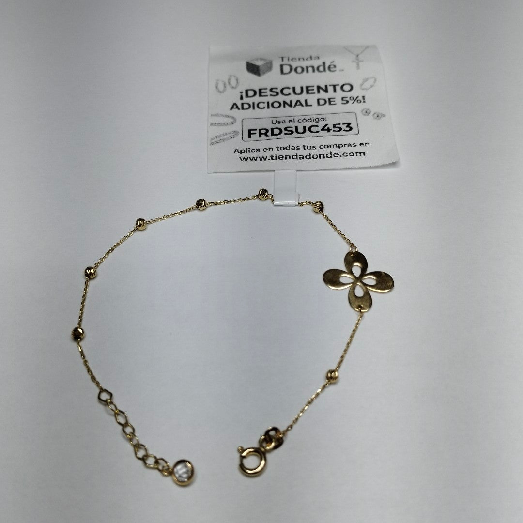 PULSERAS DAMA ORO 14K 1.3 (NUEVO)