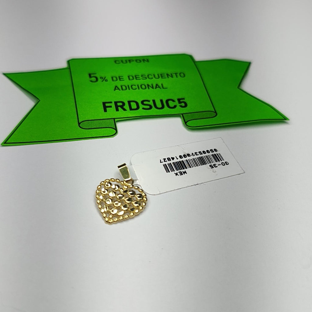 DIJE FIG CORAZON 14K 0.8 GR (NUEVO)