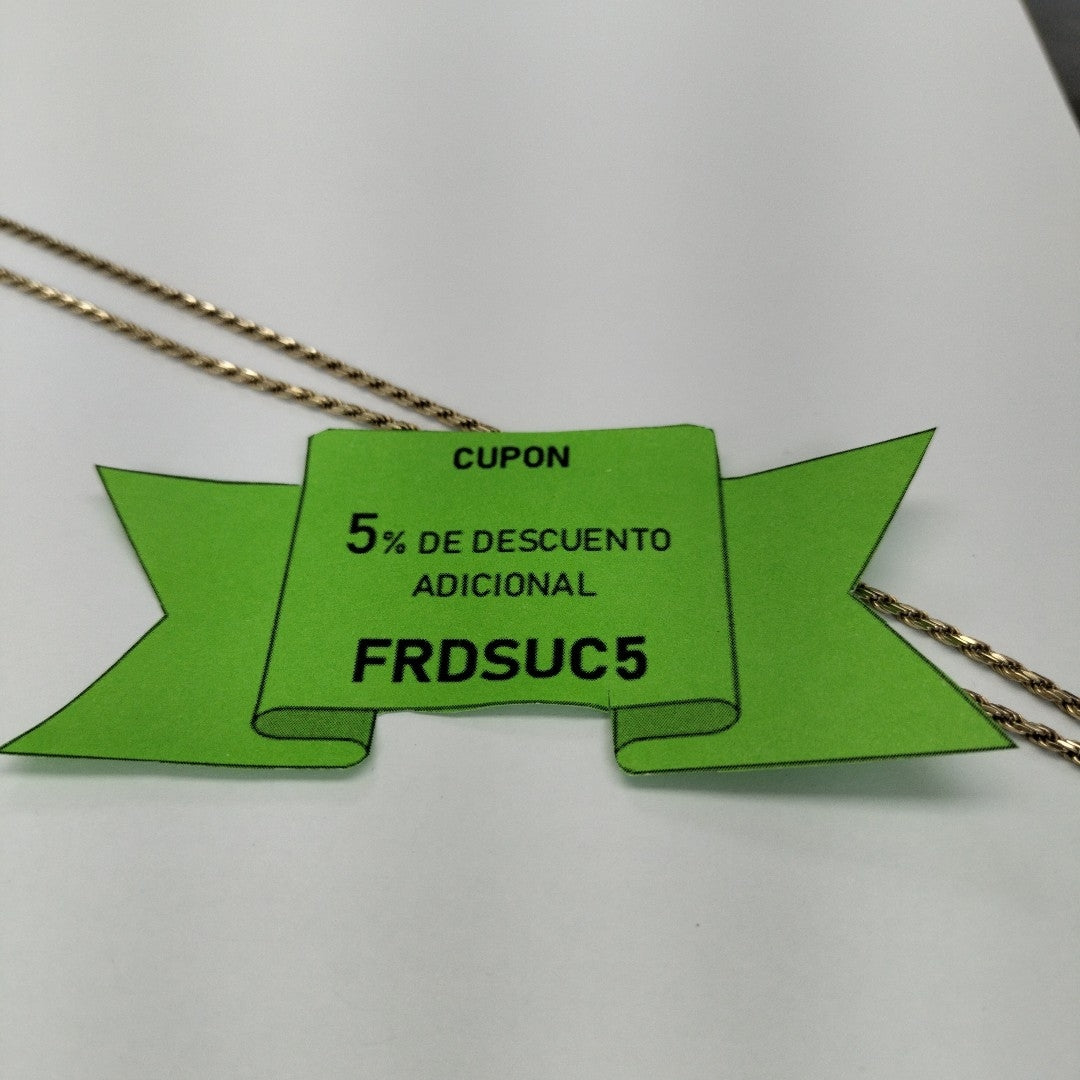 CADENA ORO 14 K 8.5 GRMS (SEMINUEVO)