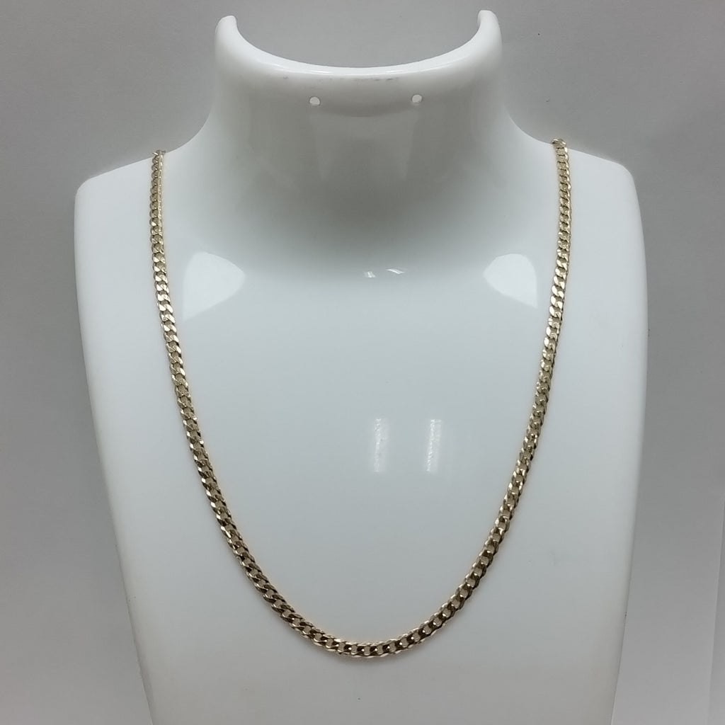 CADENA BARBADA 14K 60 CM 10 GR (NUEVO)