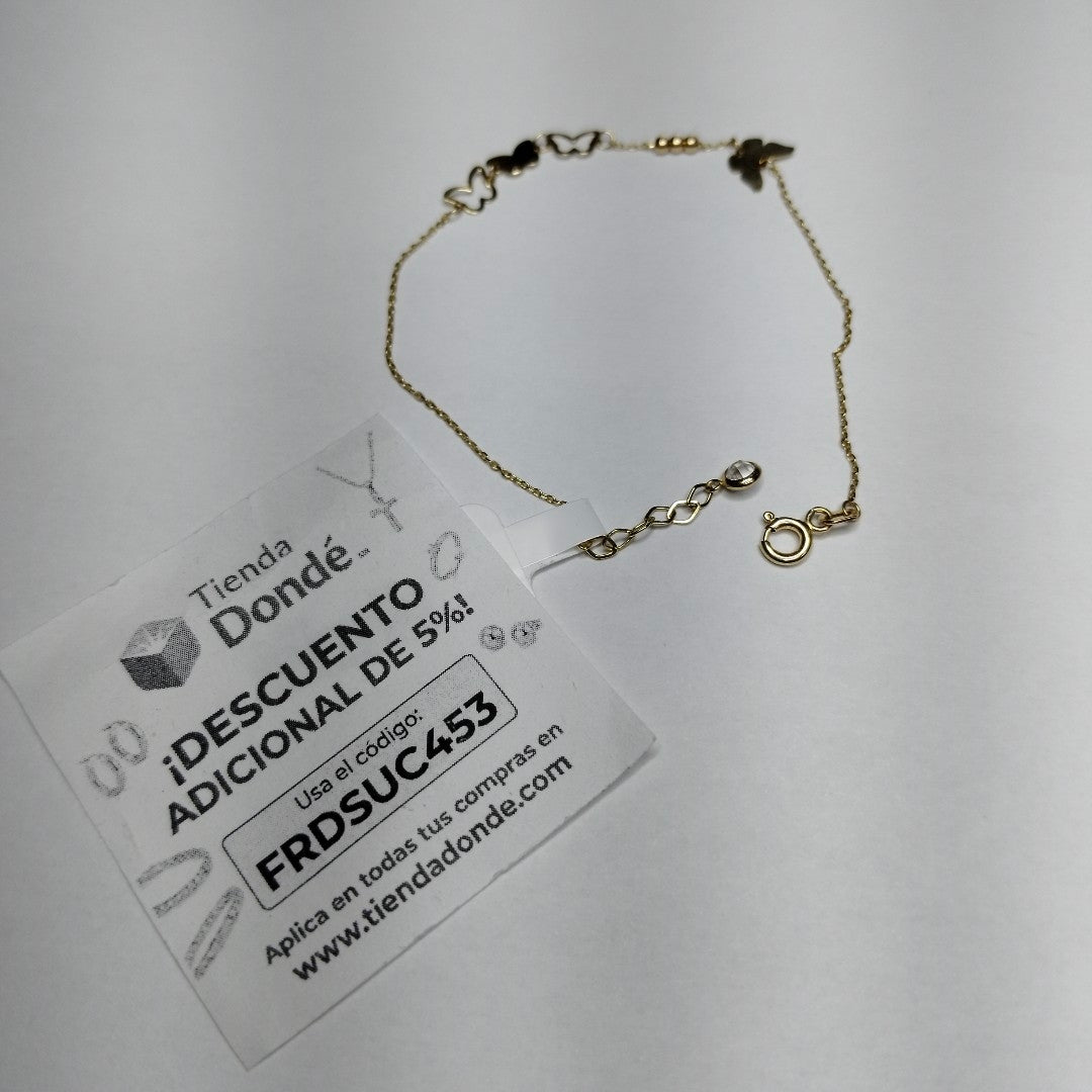 PULSERAS DAMA ORO 14K 1.1 (NUEVO)