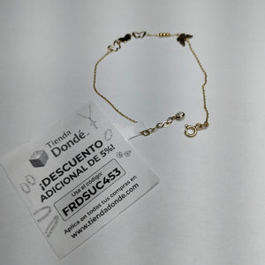 PULSERAS DAMA ORO 14K 1.1 (NUEVO)