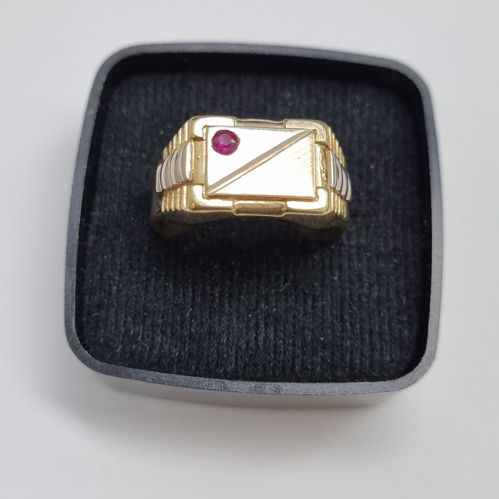 ANILLO ORO 14 K 5.4 GRMS (SEMINUEVO)