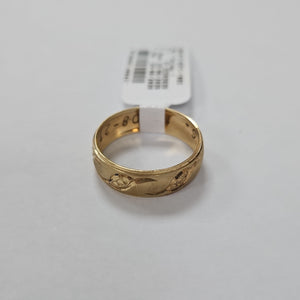 ARGOLLA ORO 10 K 1.9 GRMS (SEMINUEVO)