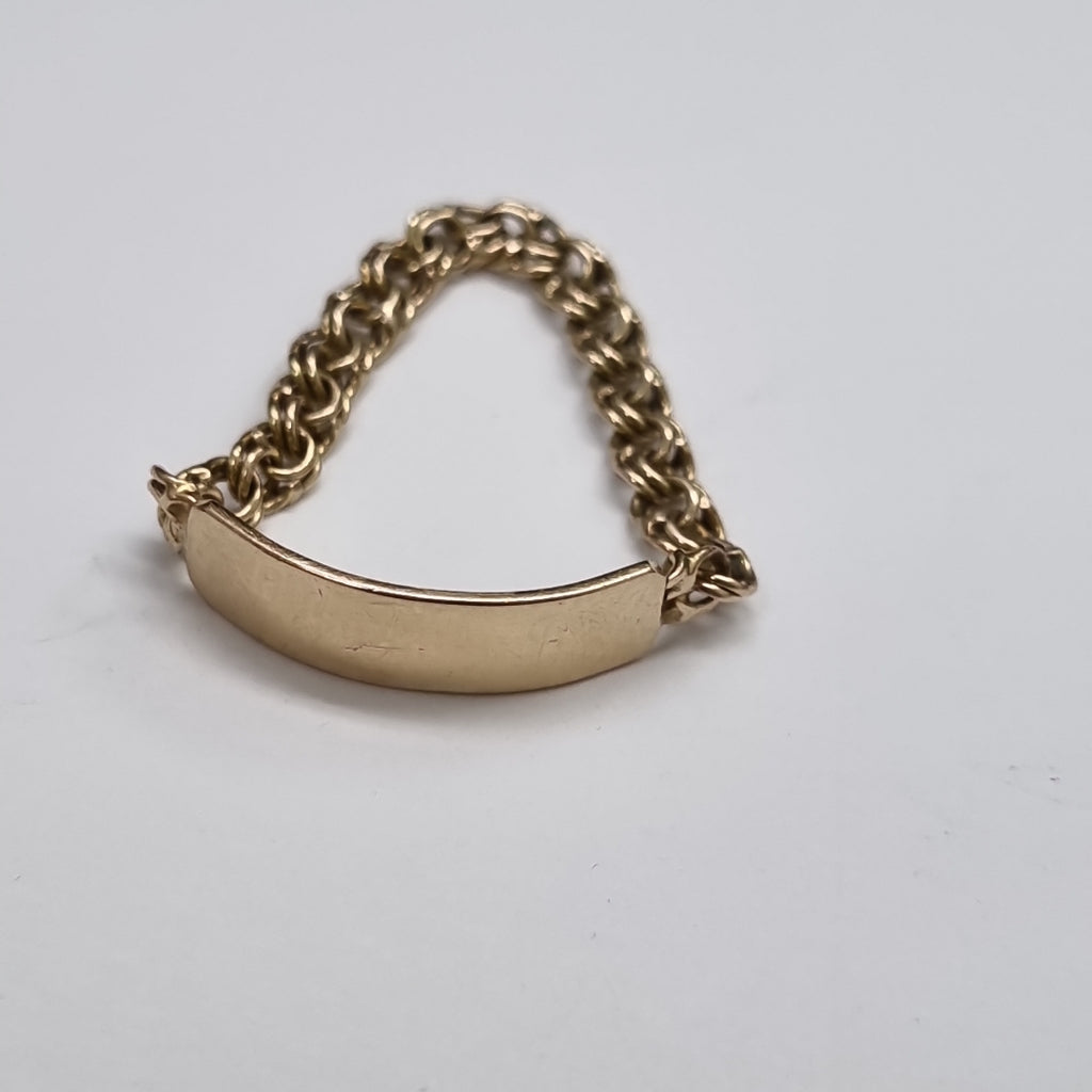 ANILLO ORO 10 K 1.3 GRMS (SEMINUEVO)