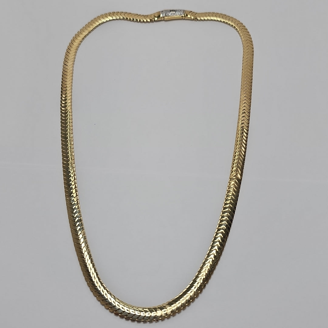 CADENA MONACO ORO 14K 15.8 (NUEVO)