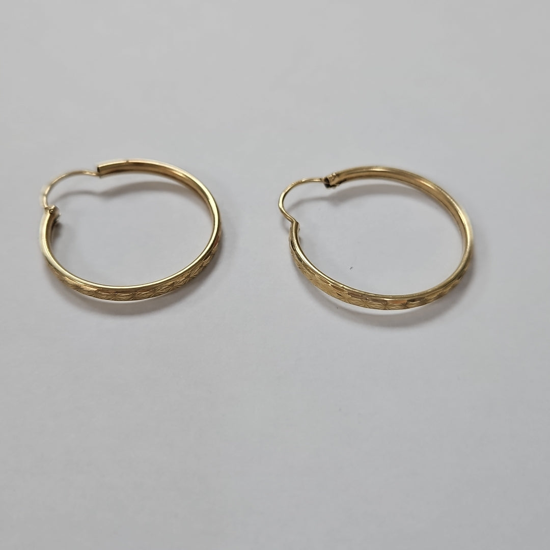 ARRACADAS PAR ORO 10 K 2,10 GRMS (SEMINUEVO)