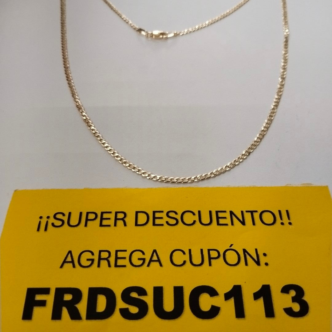 CADENA BARBADA 14K 55 CM 5.1 GR (NUEVO)