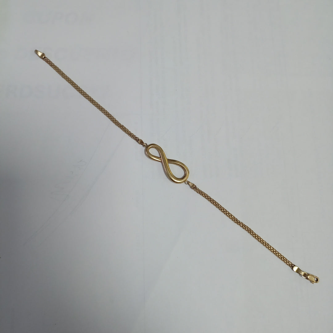 PULSERA ORO 10 K 3.6 GRMS (SEMINUEVO)