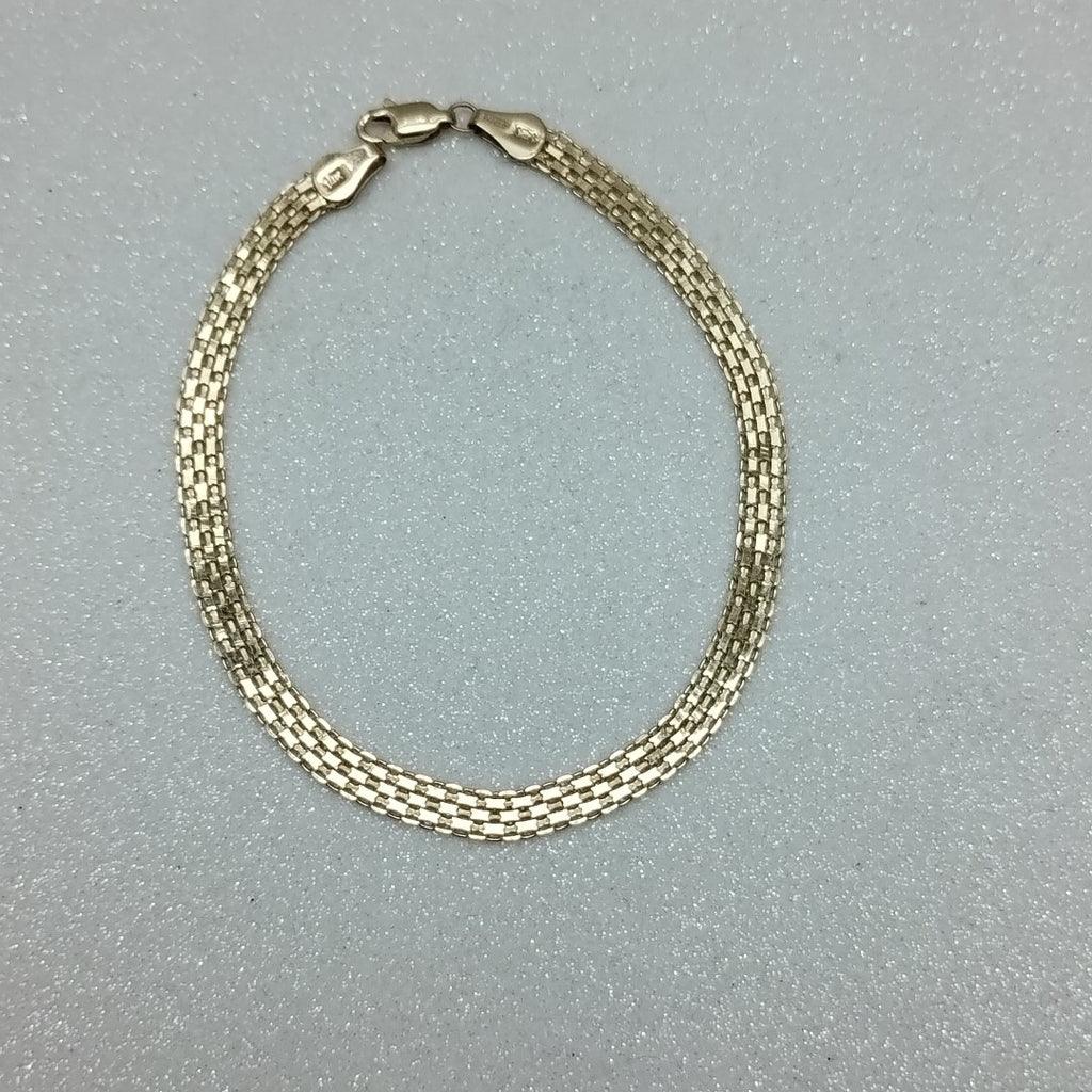 PULSERA ESPECIAL 14K 21 CM 5.1 GR (NUEVO)