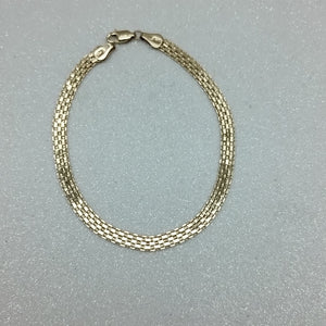 PULSERA ESPECIAL 14K 21 CM 5.1 GR (NUEVO)
