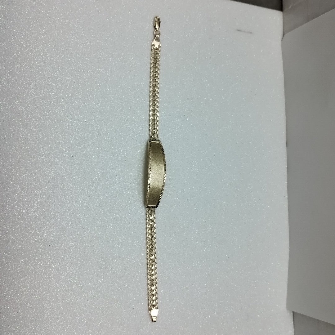 PULSERA ESCLAVA CHINO 14K 21 CM 9.8 GR (NUEVO)