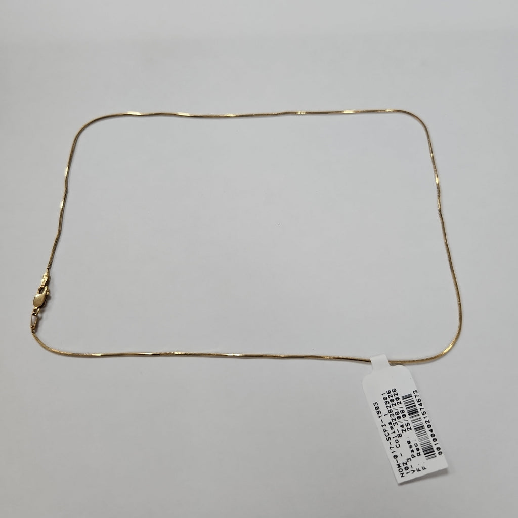 CADENA ORO 14 K 2,70 GRMS (SEMINUEVO)