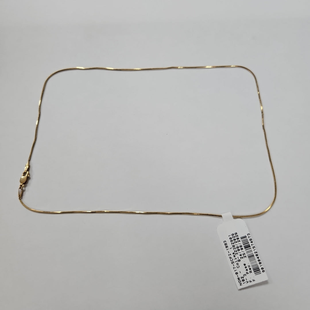 CADENA ORO 14 K 2,70 GRMS (SEMINUEVO)