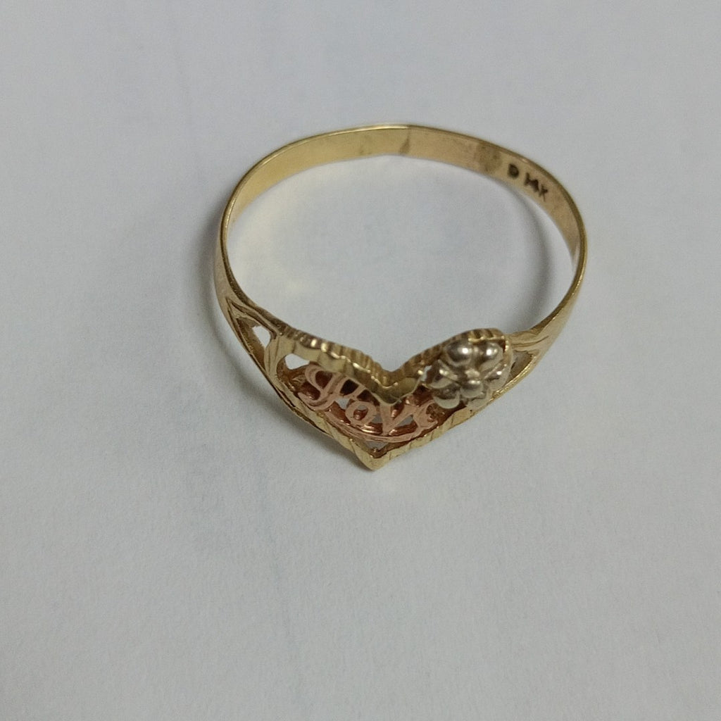 ANILLO ORO 14 K 1.6 GRMS (SEMINUEVO)