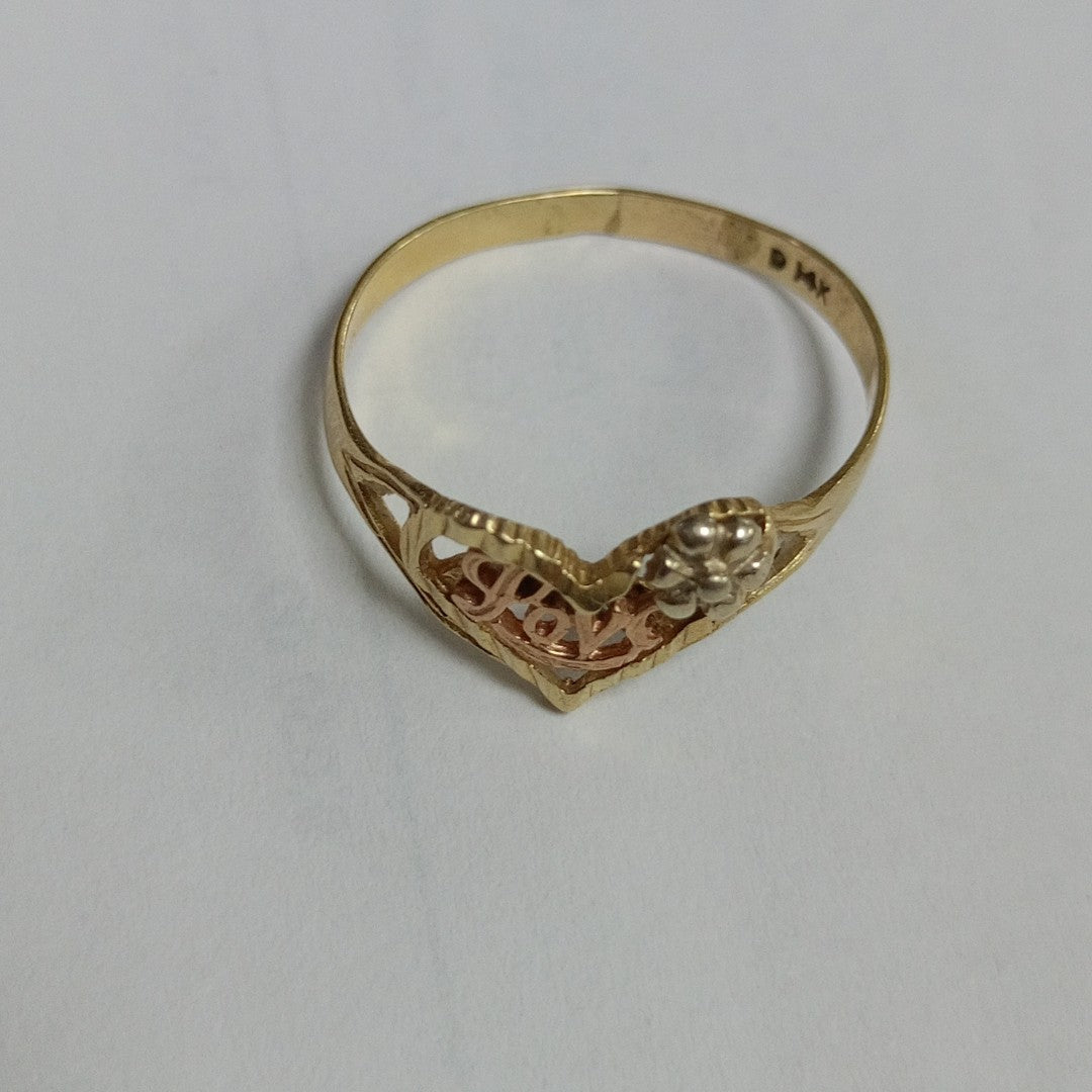 ANILLO ORO 14 K 1.6 GRMS (SEMINUEVO)