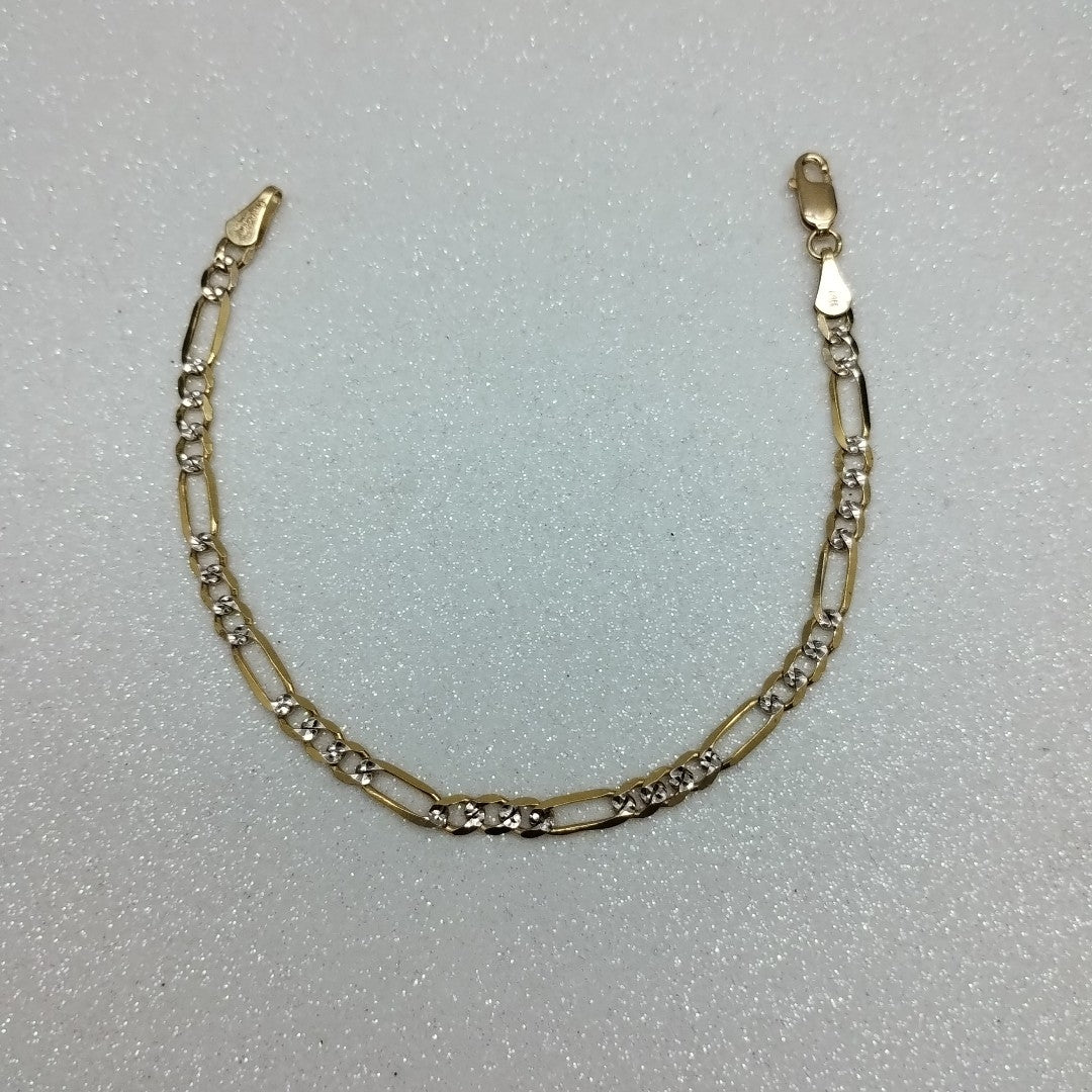 PULSERA 3X1 14K 18 CM 3.9 GR (NUEVO)