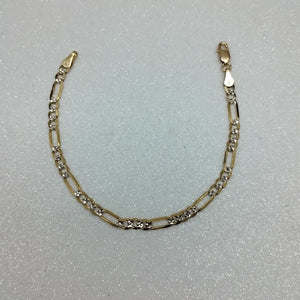 PULSERA 3X1 14K 18 CM 3.9 GR (NUEVO)
