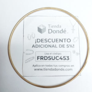 PULSERA RIGIDA ORO 8 K 3 GRMS (SEMINUEVO)