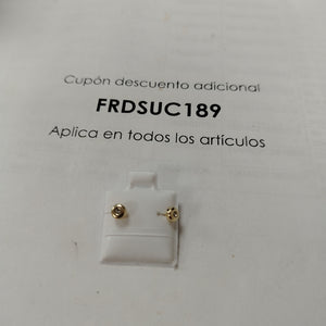 BROQUELES BROQUEL C CIRCONIA 14K 0.27 GR (NUEVO)