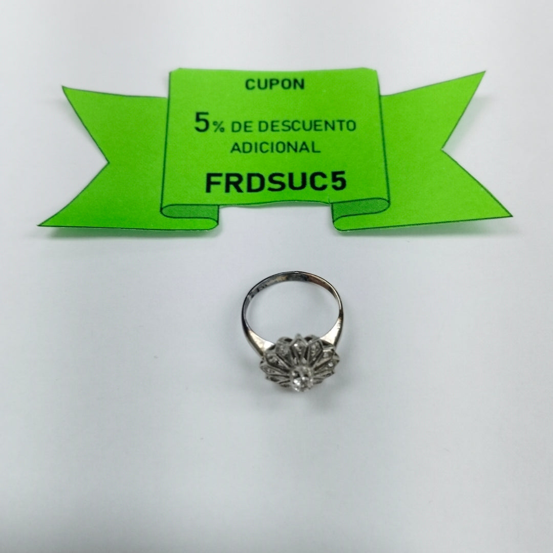 ANILLO ORO 14 K 2.4 GRMS (SEMINUEVO)