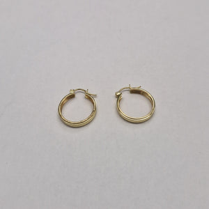 ARETES ARRACADAS LABRADAS 10K 2.2 GR (NUEVO)