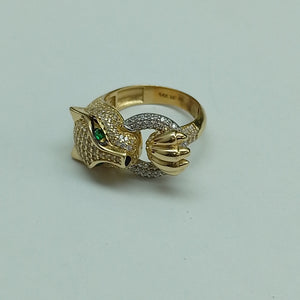ANILLO ORO 14 K 7 GRMS (SEMINUEVO)
