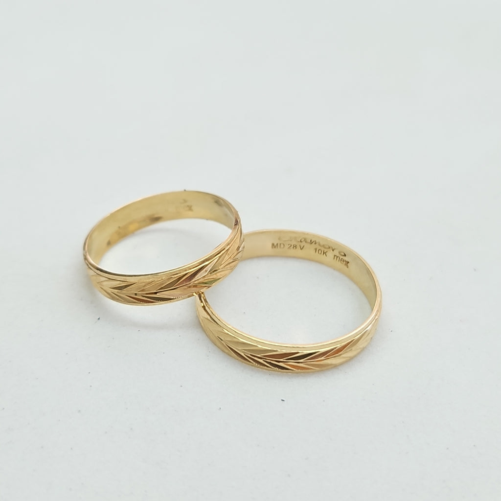ARGOLLA ORO 10 K 2.2 GRMS (SEMINUEVO)