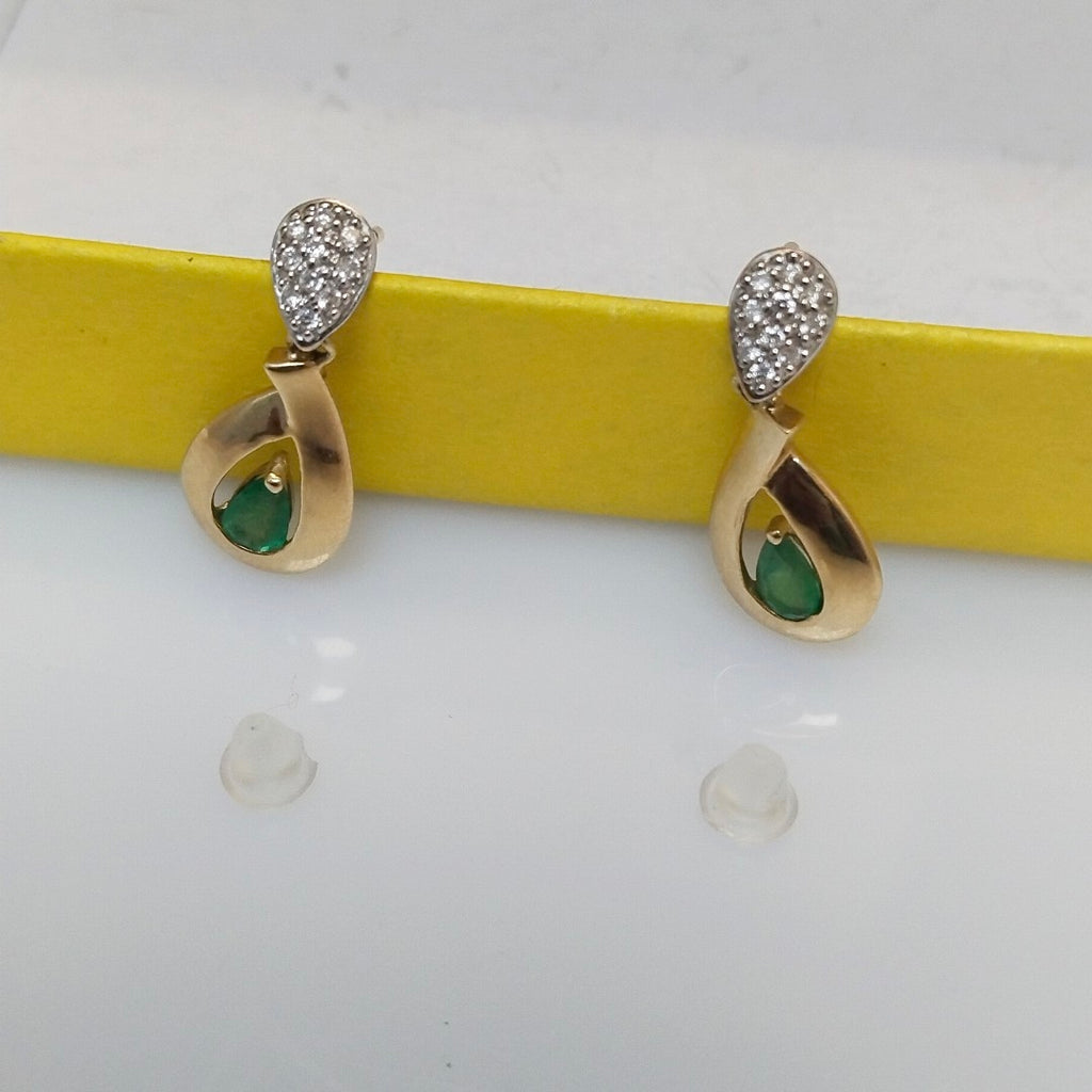 ARETES PAR ORO 10 K 1,50 GRMS (SEMINUEVO)
