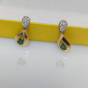 ARETES PAR ORO 10 K 1,50 GRMS (SEMINUEVO)