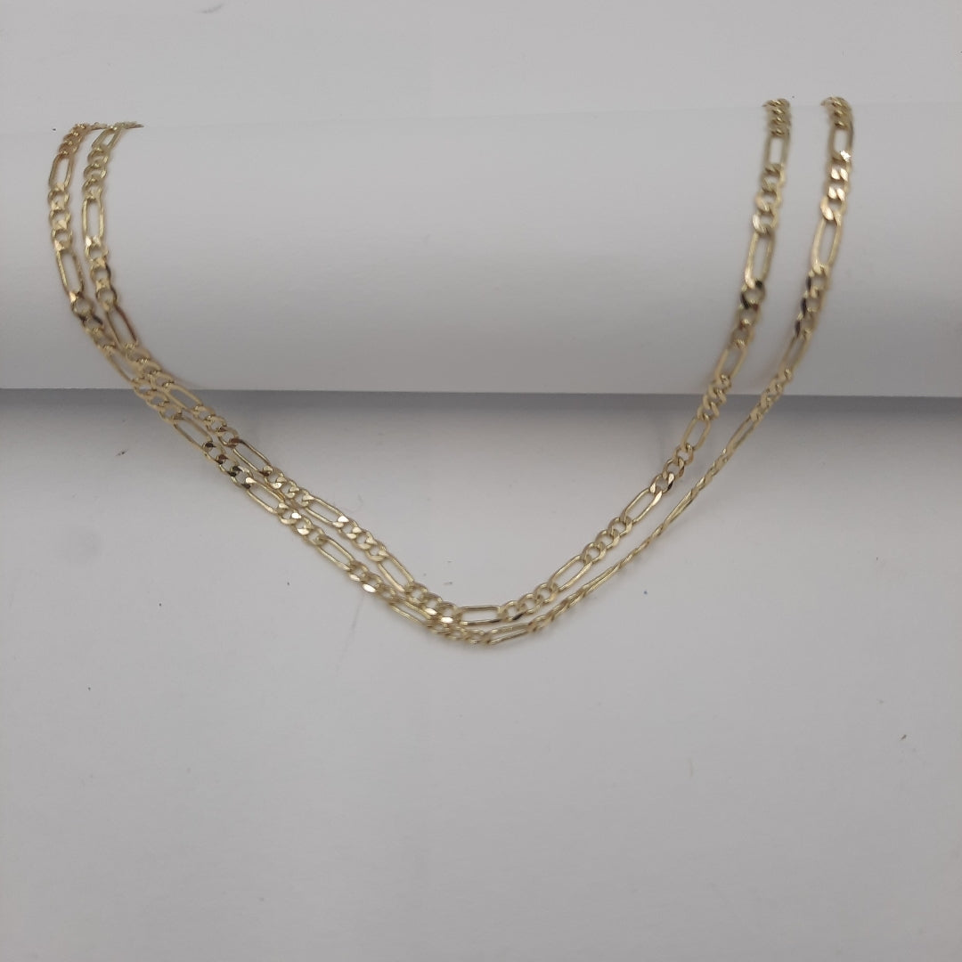 CADENA 3X1 14K 50 CM 4.6 GR (NUEVO)