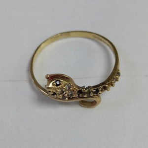 ANILLO ORO 10 K 1.5 GRMS (SEMINUEVO)