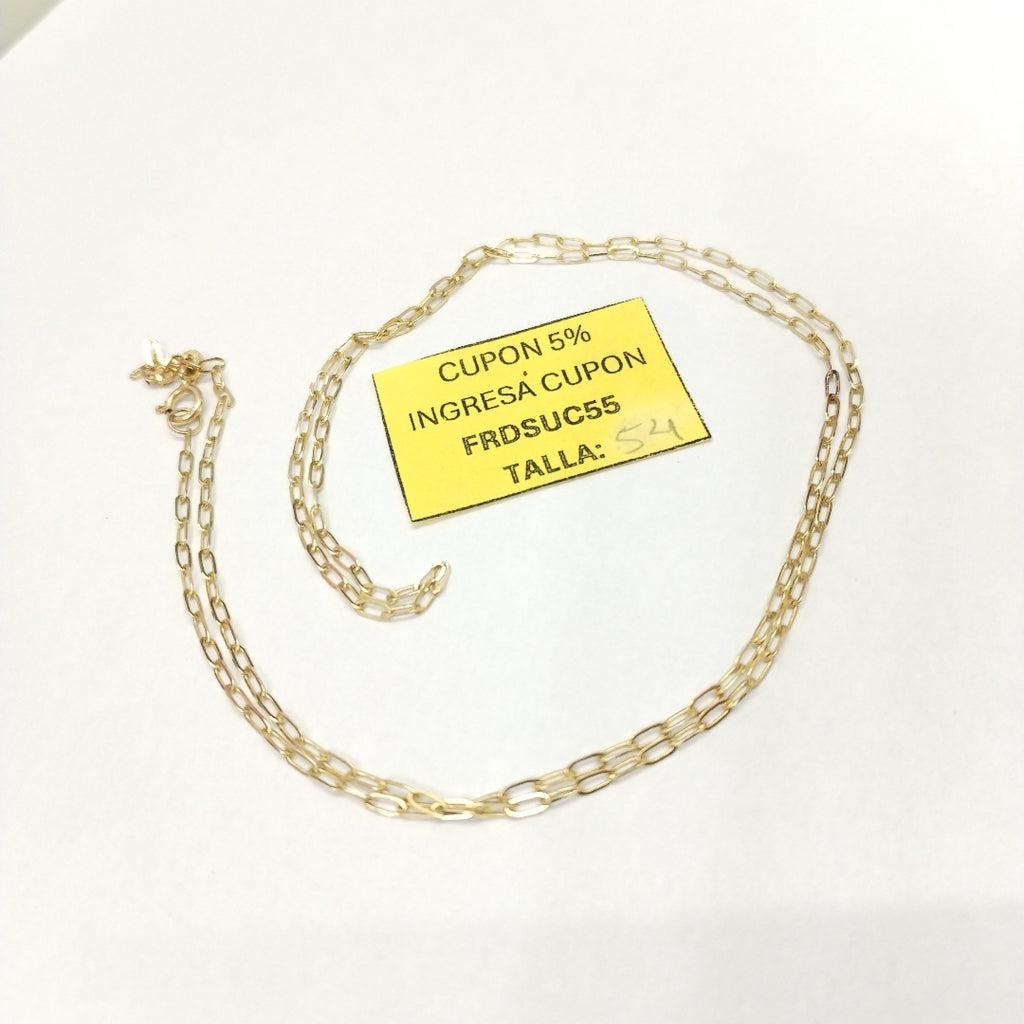 CADENA ORO 14 K 2.3 GRMS (SEMINUEVO)