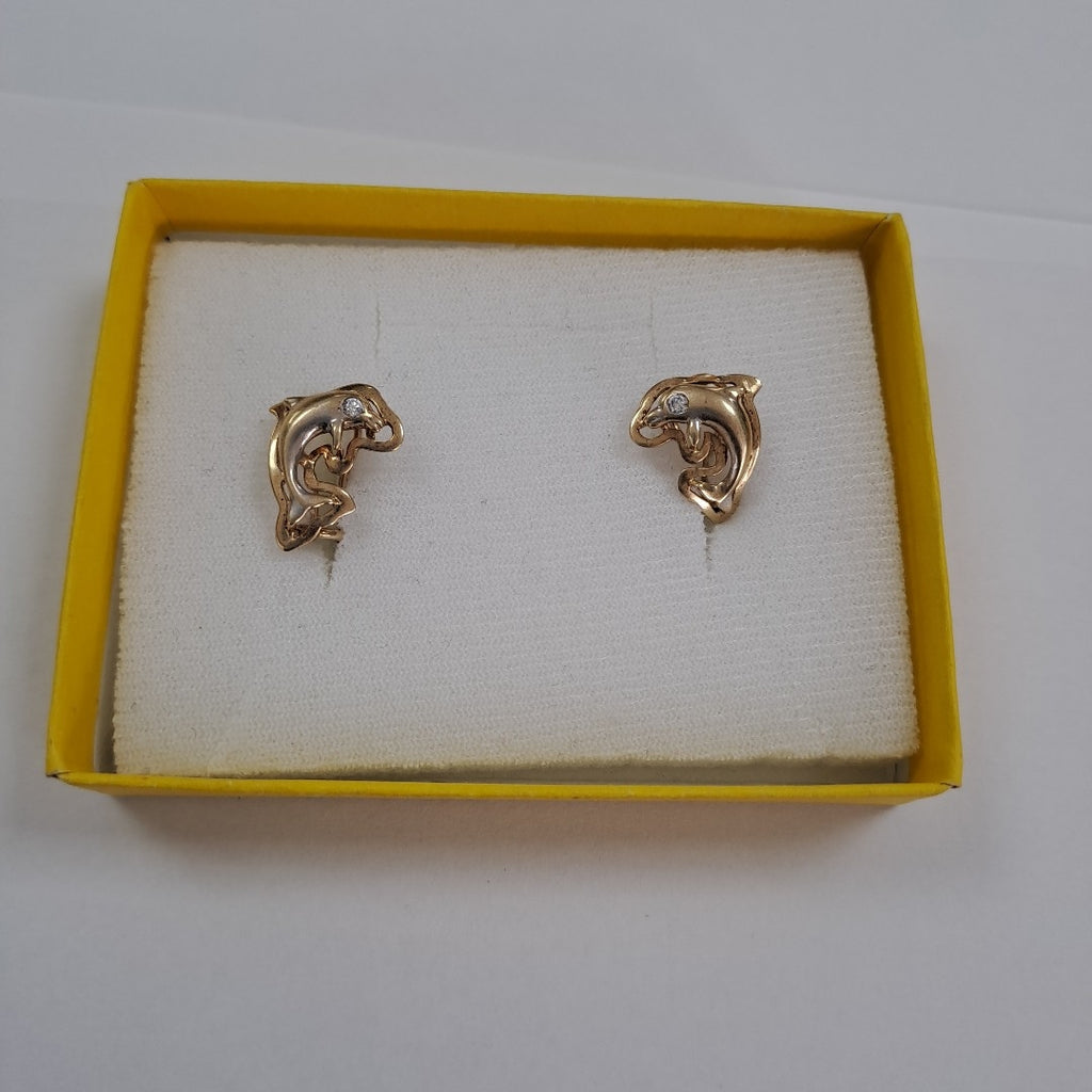 ARETES PAR ORO 14 K 3,30 GRMS (SEMINUEVO)