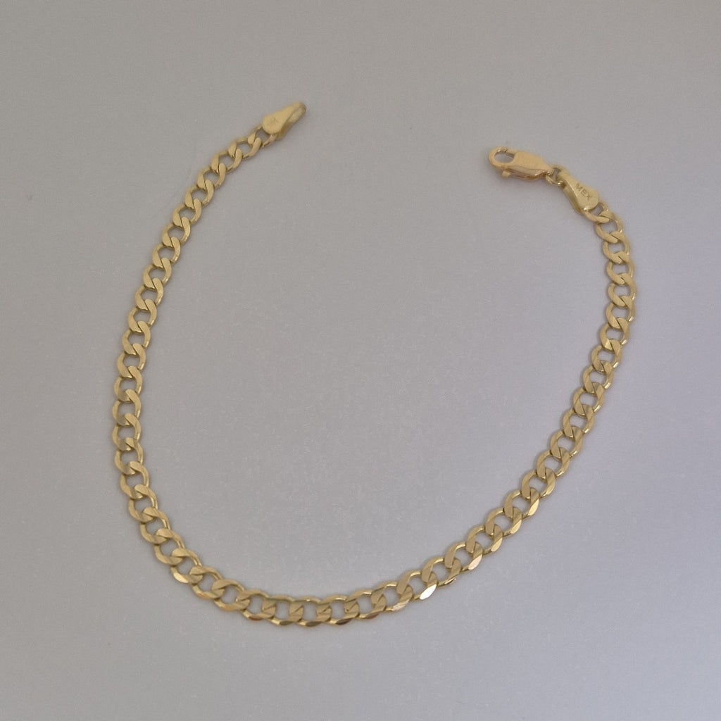 PULSERA BARBADA 14K 21 CM 5.1 GR (NUEVO)