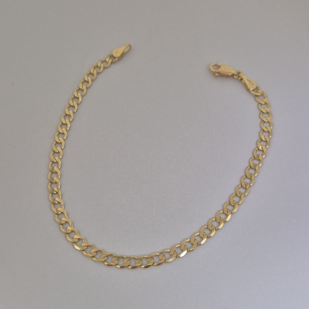 PULSERA BARBADA 14K 21 CM 5.1 GR (NUEVO)