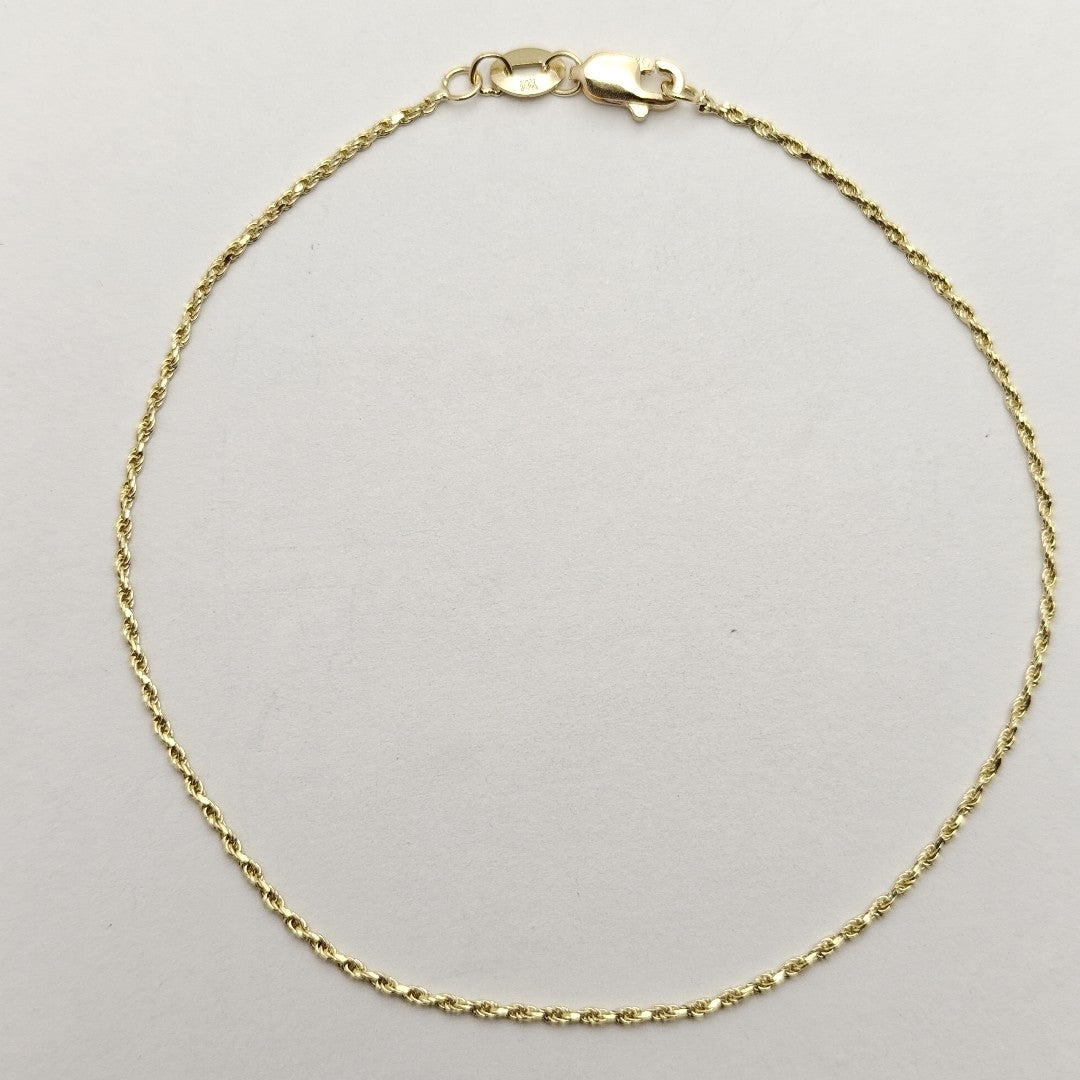 PULSERA TORZAL 14K 21 CM 1.4 GR (NUEVO)