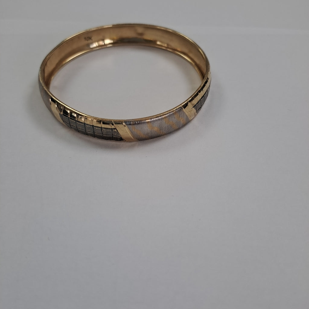 PULSERA RIGIDA ORO 10 K 7.8 GRMS (SEMINUEVO)