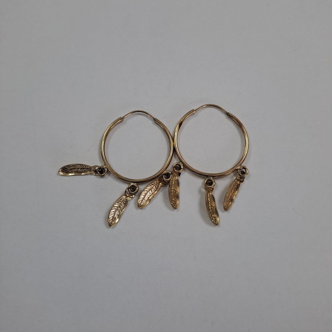 ARRACADAS PAR ORO 10 K 1,50 GRMS (SEMINUEVO)