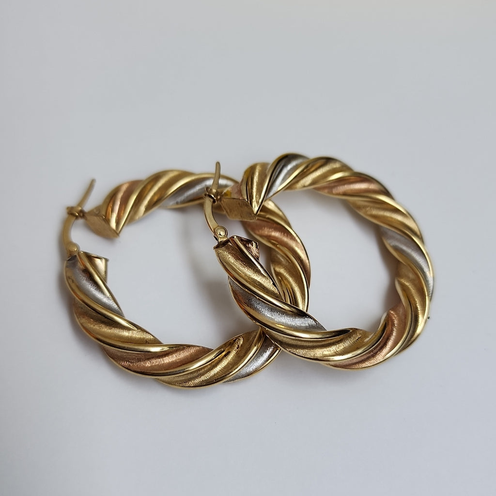 ARRACADAS PAR ORO 10 K 6,60 GRMS (SEMINUEVO)